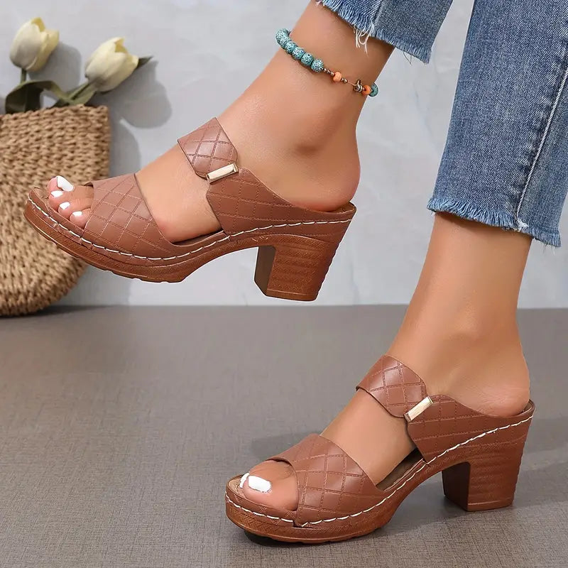 Sandalias Serena | Plataforma Antideslizante y Estilo