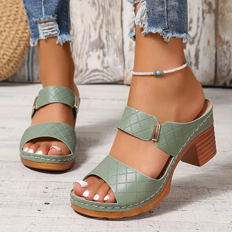 Sandalias Serena | Plataforma Antideslizante y Estilo