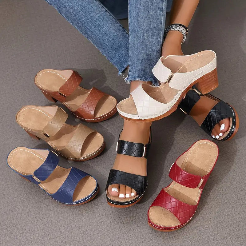 Sandalias Serena | Plataforma Antideslizante y Estilo